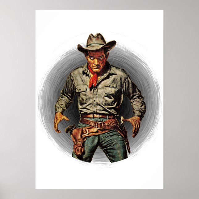 Classic Gunslinger Poster (Front)