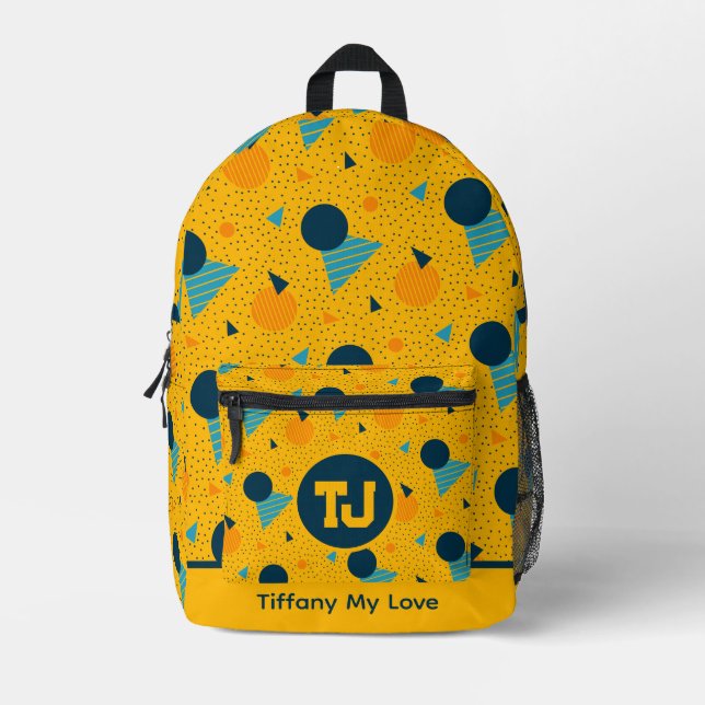 Classic Gym Elementary Student Backpack For Player (Front)