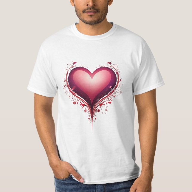 Classic Heart Logo White T-Shirt (Front)