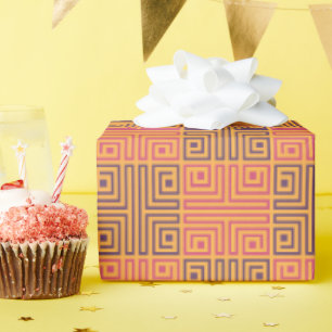 Classic Heartfelt Chic Whimsical Mummy Birthday Wrapping Paper