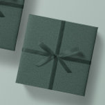 Classic herringbone tweed green Christmas holiday Wrapping Paper<br><div class="desc">This simple tweed-effect dark green Christmas wrapping paper is perfect for all of your holiday gifts. This classic pattern - a herringbone fabric effect - is chic and subtle and can work with a variety of holiday design themes. The rich green is festive, and the pattern gives off a warm...</div>