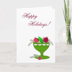 Classic Holiday Decoration Card