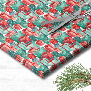 Classic Holiday Pattern Christmas Tissue Paper