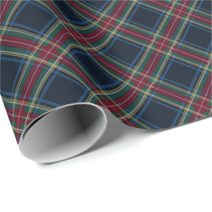 Classic holiday plaid Christmas Wrapping Paper