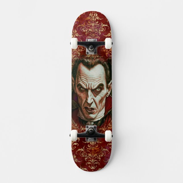 Classic Horror Vampires: Nocturnus  Skateboard (Front)