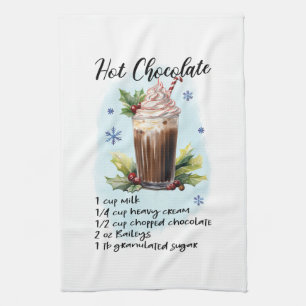 Classic Hot Chocolate Tea Towel