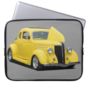 Classic Hot-Rod Car Laptop Sleeve