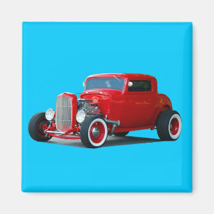 Classic  Hot-Rod Magnet