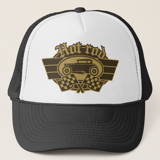 CLASSIC HOTROD TRUCKER HAT (Front)