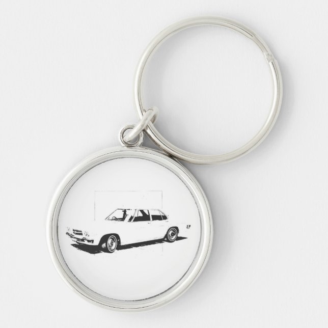 Classic HQ Holden Keyring (Front)