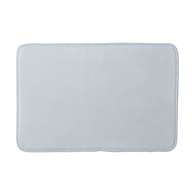 Classic Ice Blue Medium Bath Mat (Front)