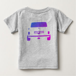Classic Iconic British Austin mini car Baby T-Shirt