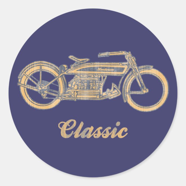 Classic II Round Sticker (Front)