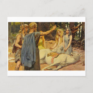 Classic Illustration Postcard