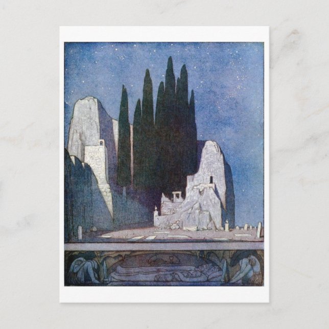 Classic Illustration Postcard (Front)