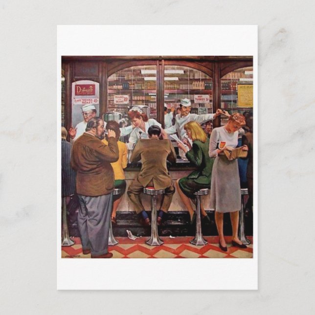 Classic Illustration Postcard (Front)