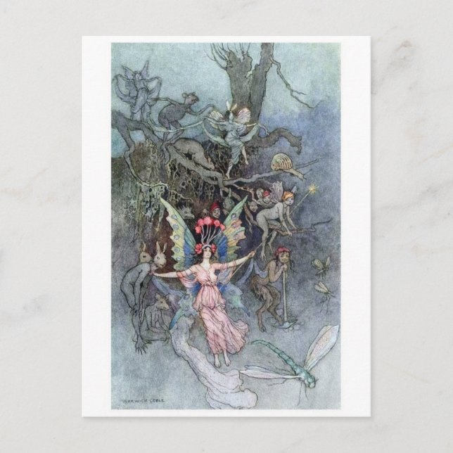 Classic Illustration Postcard (Front)