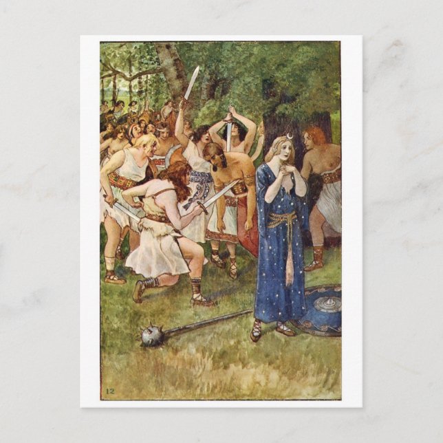Classic Illustration Postcard (Front)