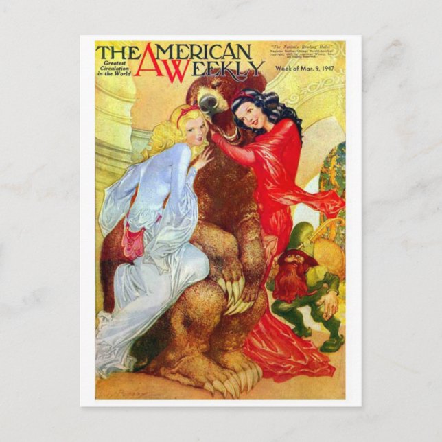 Classic Illustration Postcard (Front)