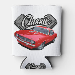 Classic in Red Can Cooler