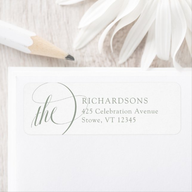 Classic Italian Elegance | White and Sage Green (Insitu)