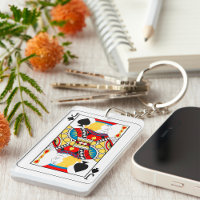 Classic Jack of Spades Poker Card