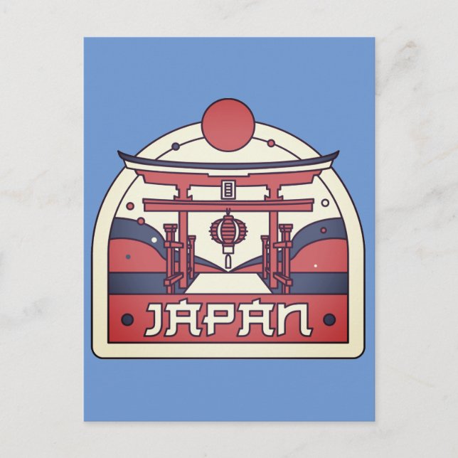 Classic Japan Postcard (Front)