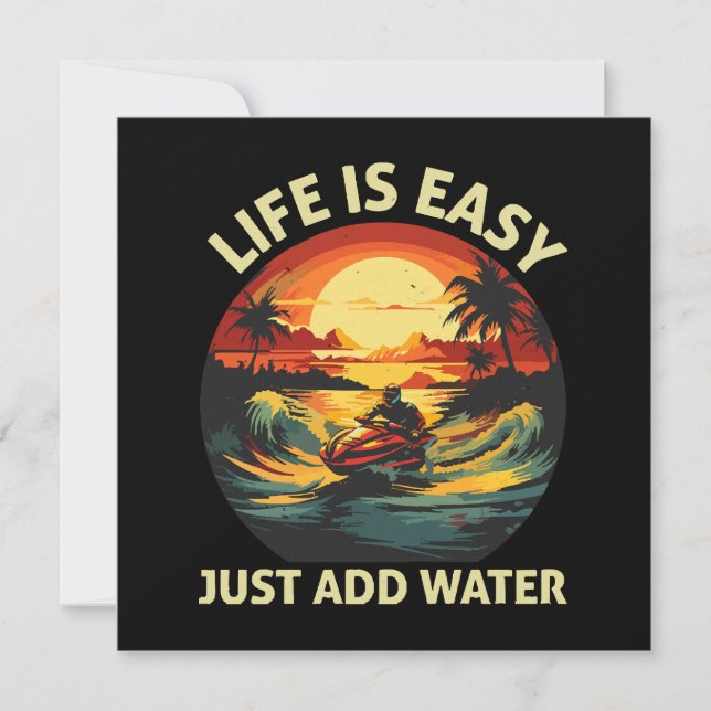 Classic Jet Ski skier (Front)