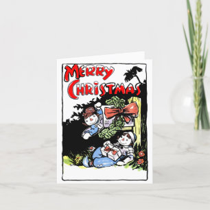 Classic Johnny Gruelle Christmas Card