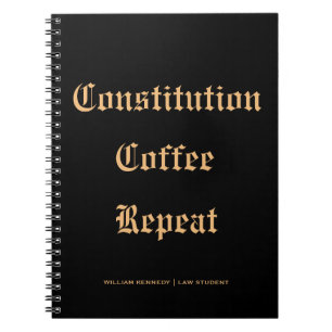 Classic Journal Constitution Black Law Student 