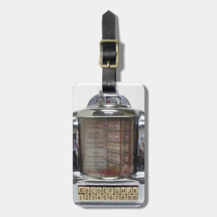 **CLASSIC JUKEBOX** LUGGAGE TAG