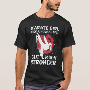 Classic Karate Girls Women Girl Karateka Shotokan T-Shirt