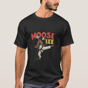Classic Karate & Martial Arts Champion Moose Lee H T-Shirt