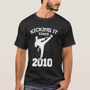Classic Karate Martial Arts Kicking It Since 2010 T-Shirt