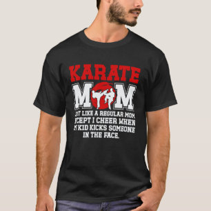 Classic Karate Mum Definition Karate Mama Funny Ka T-Shirt