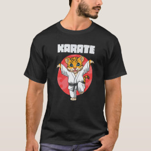 Classic Karate Tiger Crane Kick T-Shirt