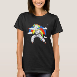 Classic Karate Unicorn Student Teacher Karateka Ma T-Shirt