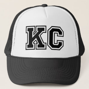 Classic 'KC' Monogram Trucker Hat