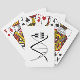 Classic Keys to the Music Gene DNA Playing Cards
