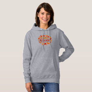 classic leaves & Happy Autumn  Hoodie