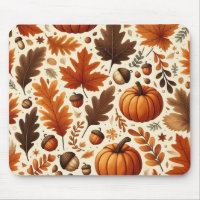 classic leaves/pumpkins/acorns Autumn 