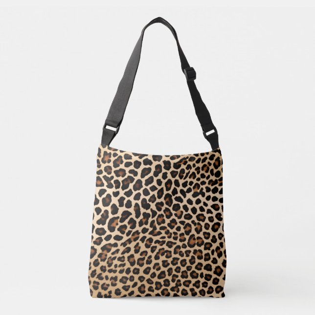Classic Leopard Print Crossbody Bag (Front)