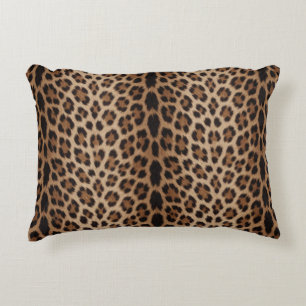🐆 Classic Leopard Print Luxury Fashion Style 🐆 Decorative Cushion