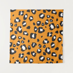 Classic Leopard Print Pattern Tapestry