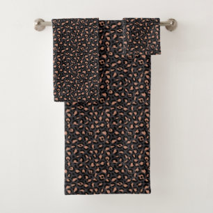 Classic Leopard Series Design 11 Bath Towel Set