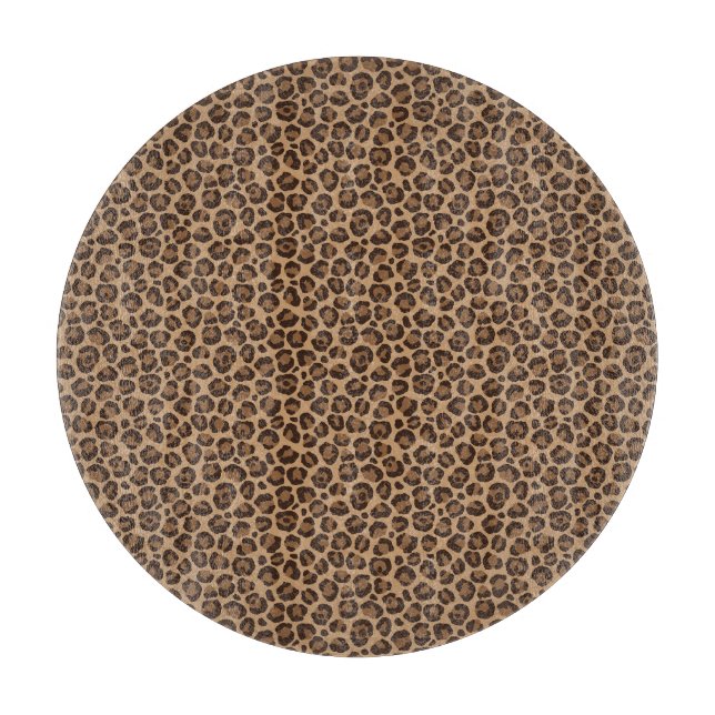 Classic Leopard Series Design 12   Cutting Board (Front)