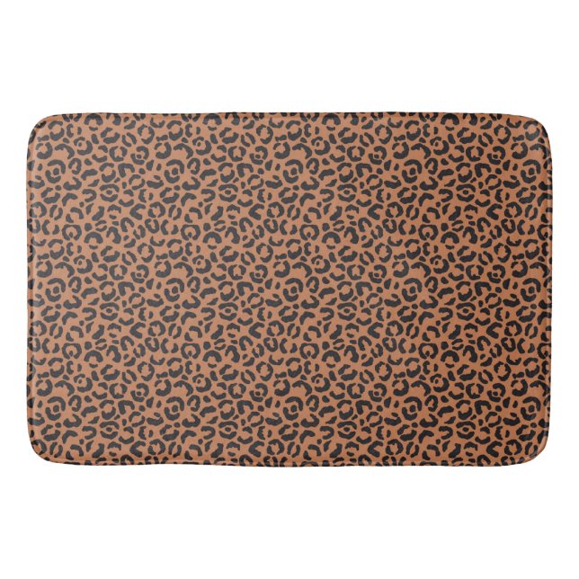 Classic Leopard Series Design 13 Bath Mat (Front)