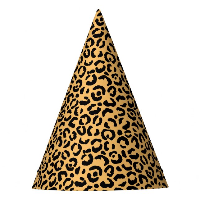 Classic Leopard Series Design 14   Party Hat (Front)