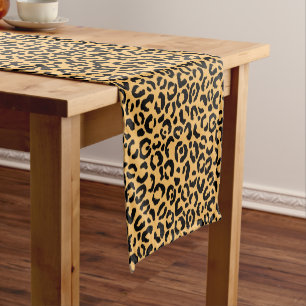 Classic Leopard Series Design 14  Short Table Runner