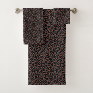 Classic Leopard Series Design 2    Bath Towel Set